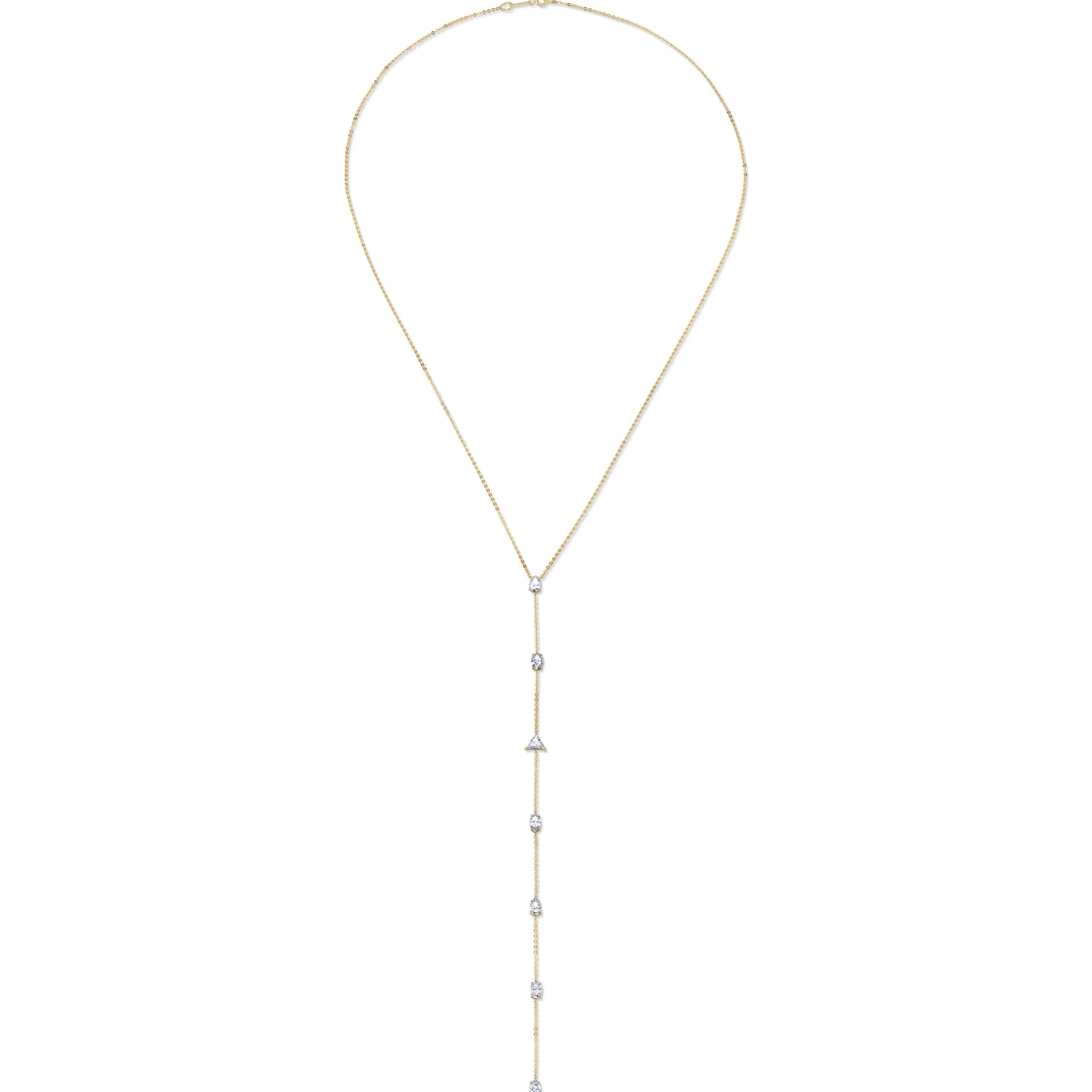 Outlet 7 STONE DIAMOND LARIAT Lariats