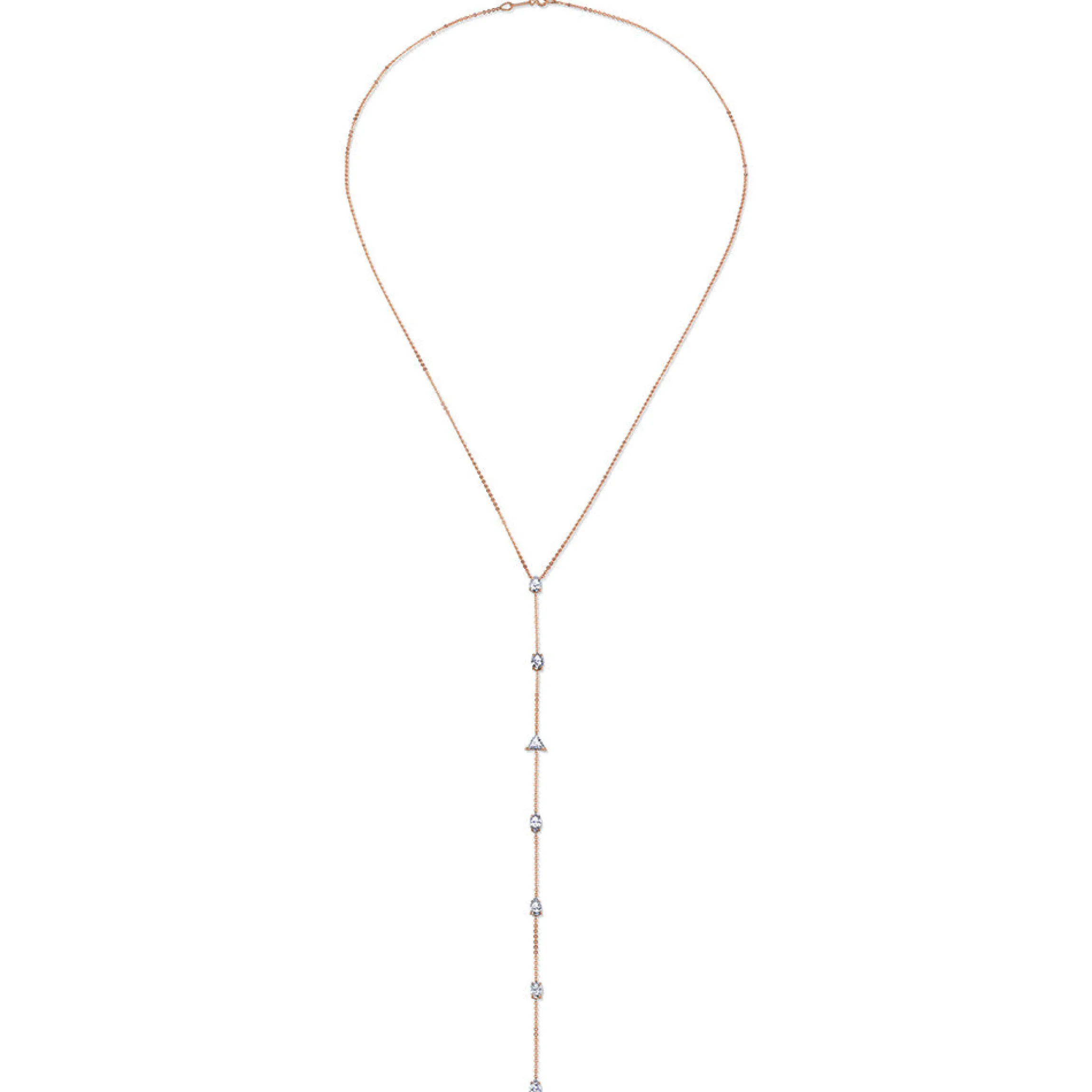 Outlet 7 STONE DIAMOND LARIAT Lariats
