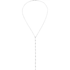 Cheap 11 STONE PEAR DIAMOND LARIAT Lariats