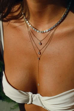 Cheap BAGUETTE AND MARQUISE DIAMOND LARIAT Lariats