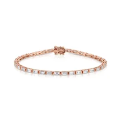 Discount BAGUETTE DIAMOND BRACELET Diamond Link