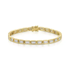 Outlet BAGUETTE DIAMOND BUNNY BRACELET Diamond Link