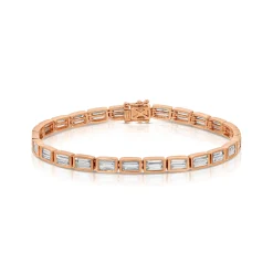 Outlet BAGUETTE DIAMOND BUNNY BRACELET Diamond Link