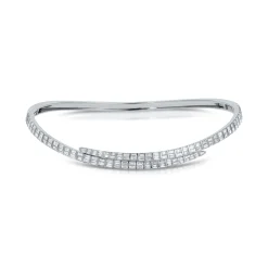 Sale BAGUETTE DIAMOND COIL CHOKER Chokers
