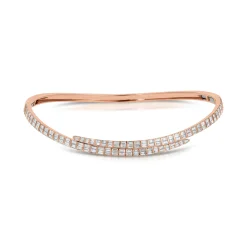 Sale BAGUETTE DIAMOND COIL CHOKER Chokers