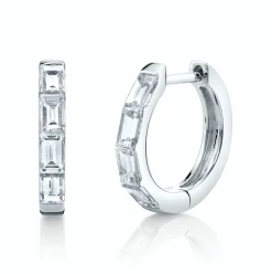 New BAGUETTE DIAMOND HUGGIES Huggies