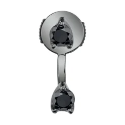 Online BLACK DIAMOND ORBIT EARRING Orbit