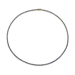 Sale BLUE SAPPHIRE HEPBURN CHOKER 16 Chokers