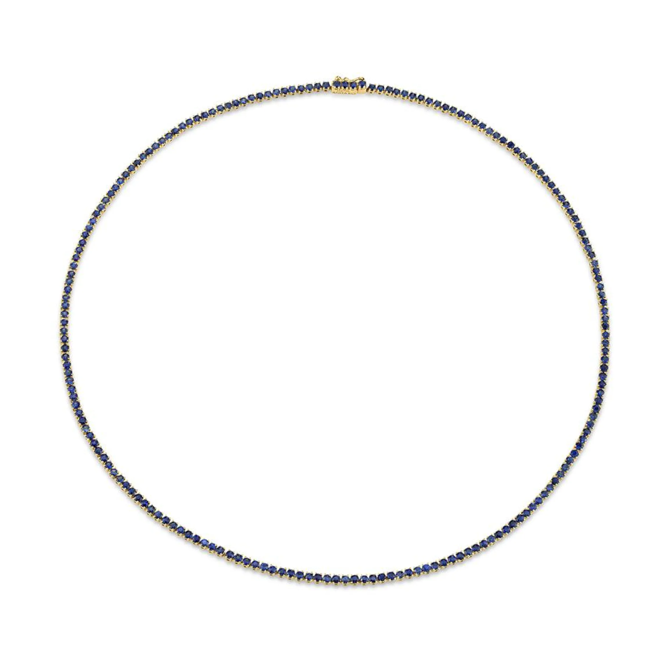Sale BLUE SAPPHIRE HEPBURN CHOKER 16 Chokers