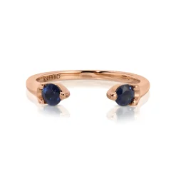 Cheap BLUE SAPPHIRE ORBIT RING Stacking|Orbit