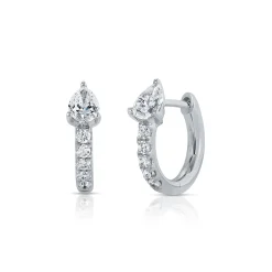 Outlet BOBBI HUGGIES WITH PEAR DIAMONDS Huggies
