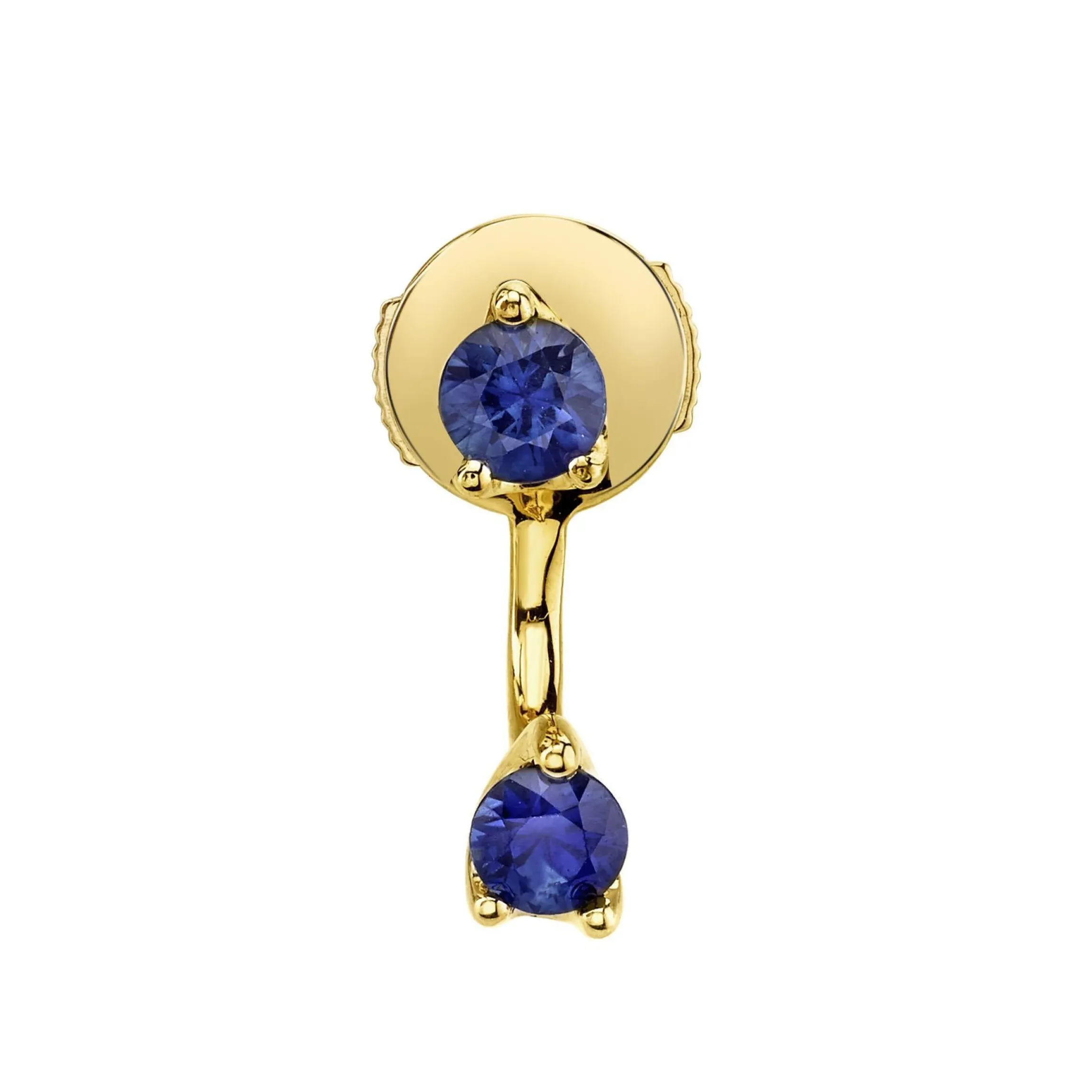 Fashion CLASSIC BLUE SAPPHIRE ORBIT EARRING Orbit