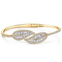 Best CLASSIC DIAMOND LEAF BRACELET Leaf