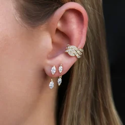 Cheap CLASSIC MARQUISE DIAMOND ORBIT EARRING Orbit