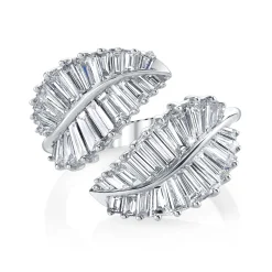 Clearance CLASSIC PALM LEAF DIAMOND RING Leaf