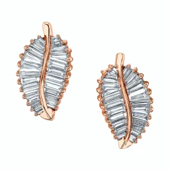 Best Sale CLASSIC PALM LEAF STUDS Leaf