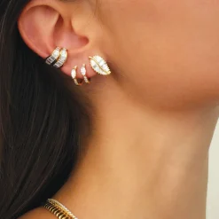 Best Sale CLASSIC PALM LEAF STUDS Leaf