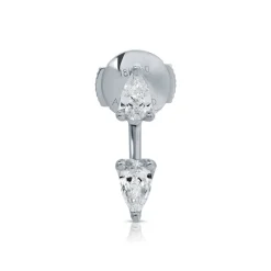 Outlet CLASSIC PEAR DIAMOND ORBIT EARRING Orbit