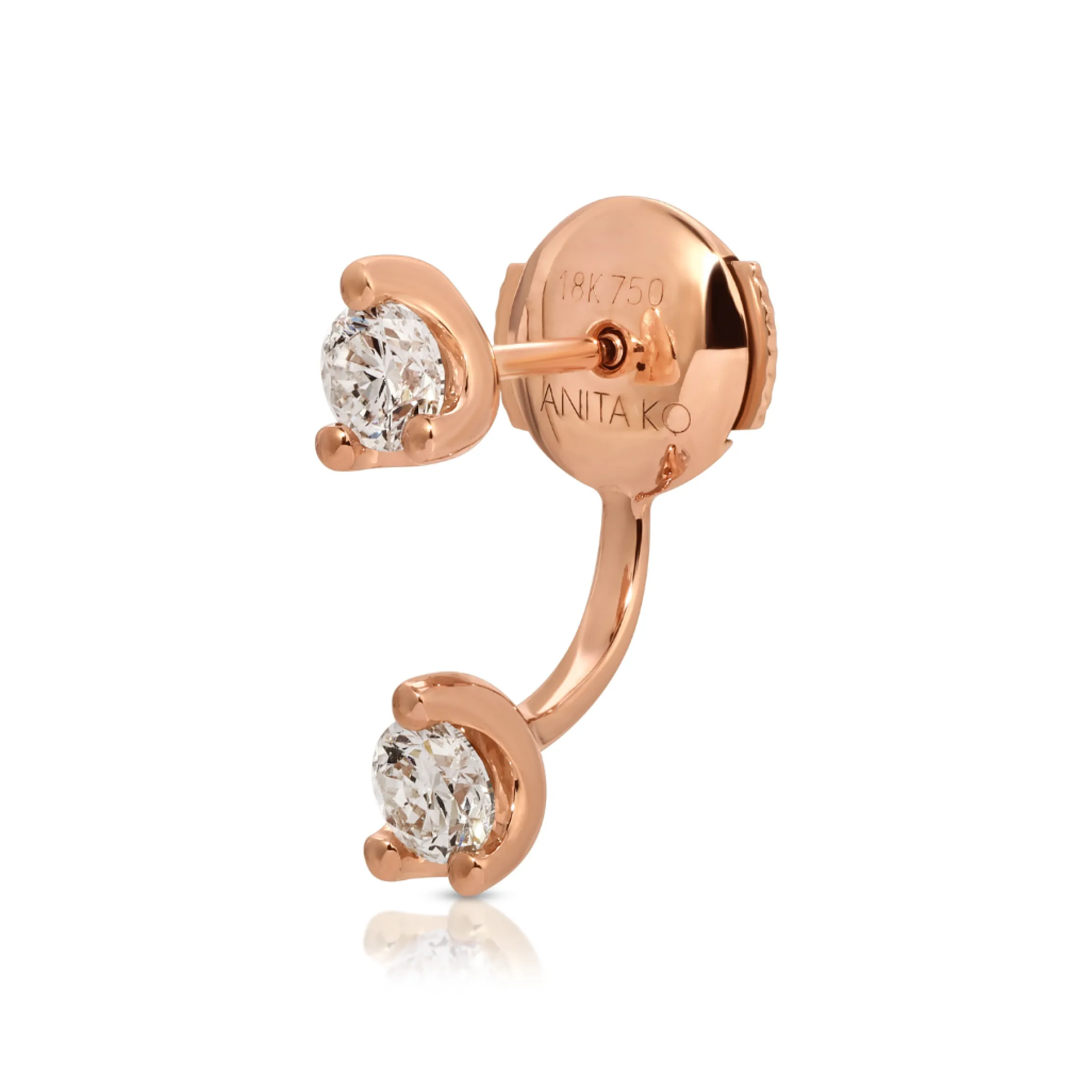 Clearance CLASSIC ROUND DIAMOND ORBIT EARRING Orbit