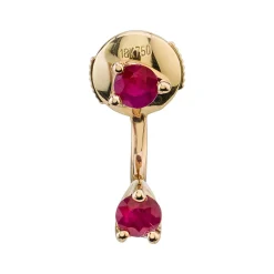 Outlet CLASSIC RUBY ORBIT EARRING Orbit