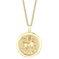 New CLASSIC ZODIAC COIN PENDANT Pendants|Zodiac Coins