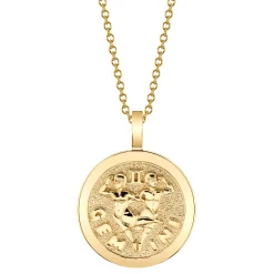 New CLASSIC ZODIAC COIN PENDANT Pendants|Zodiac Coins