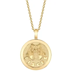 New CLASSIC ZODIAC COIN PENDANT Pendants|Zodiac Coins