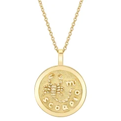 New CLASSIC ZODIAC COIN PENDANT Pendants|Zodiac Coins