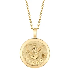 New CLASSIC ZODIAC COIN PENDANT Pendants|Zodiac Coins