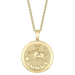 New CLASSIC ZODIAC COIN PENDANT Pendants|Zodiac Coins