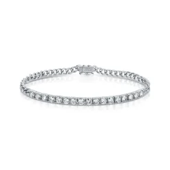 Cheap CUBAN LINK AND DIAMOND LINE BRACELET Chain Link