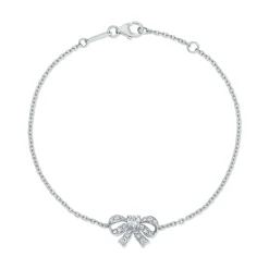 Online DIAMOND BOW BRACELET Chain Link