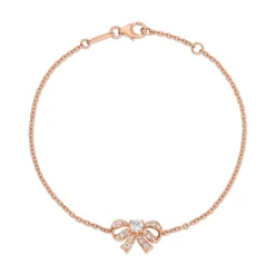 Online DIAMOND BOW BRACELET Chain Link