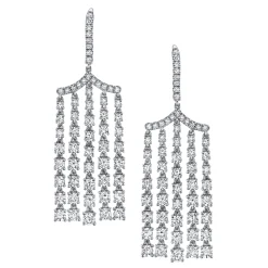 Clearance DIAMOND CHANDELIER EARRINGS Long