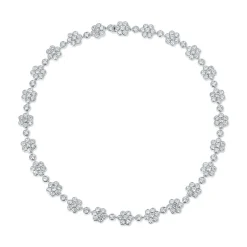 Cheap DIAMOND FLORA CHOKER Chokers