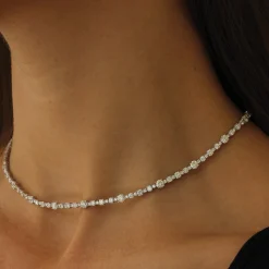 Best DIAMOND GARBO CHOKER Chokers