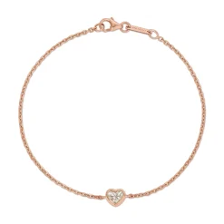 Outlet DIAMOND HEART CHAIN BRACELET Chain Link