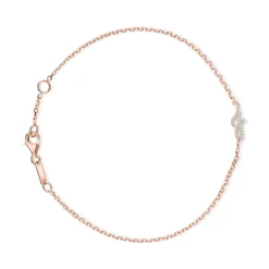 Flash Sale DIAMOND INITIAL BRACELET Diamond Initial