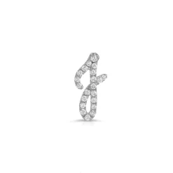 Fashion DIAMOND INITIAL STUD Diamond Initial