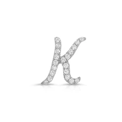 Fashion DIAMOND INITIAL STUD Diamond Initial