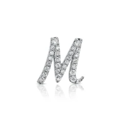 Fashion DIAMOND INITIAL STUD Diamond Initial
