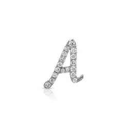 Fashion DIAMOND INITIAL STUD Diamond Initial