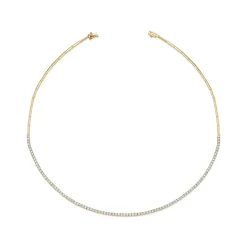 Cheap DIAMOND LINK HEPBURN CHOKER Chokers