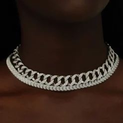 New DIAMOND LUNA CHOKER Chokers