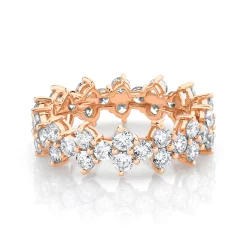 Cheap DIAMOND TRIANGLE ETERNITY BAND Eternity|Stacking