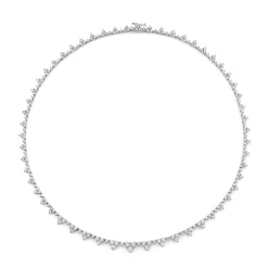 Cheap DIAMOND TRIANGLE ETERNITY CHOKER Chokers