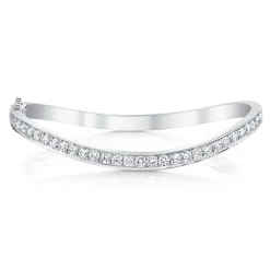 Cheap DIAMOND WAVE BANGLE Bangles