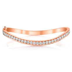 Cheap DIAMOND WAVE BANGLE Bangles