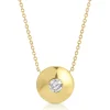 Cheap DISC DIAMOND PENDANT One Of A Kind