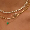 Best Sale EMERALD HEART PENDANT .43 One Of A Kind